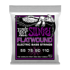 Ernie Ball Power Slinky Cobalt Flatwound Bass Strings 55-110