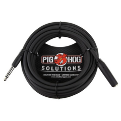 Pig Hog Headphone Extension Cable 1/4 25ft (7.5m)