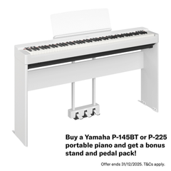 Yamaha P-225WH Digital Piano *FREE ACCESSORIES*
