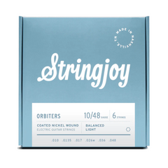 Stringjoy Orbiters Balanced Light Gauge (10-48) Coated Nickel Wound