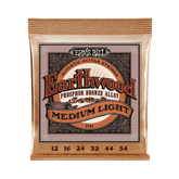 Ernie Ball Medium Light Earthwood Phosphor Bronze Acoustic Strings 12-54