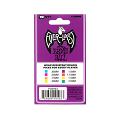 Ernie Ball Everlast Pick 12-Pack Purple - 1.0mm