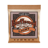 Ernie Ball Light Earthwood Phosphor Bronze Acoustic Strings 11-52