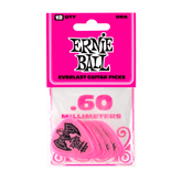 Ernie Ball Everlast Picks 0.60mm Pink - 12 Pack