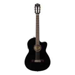 Fender CN-140SCE Nylon Thinline Black with Case