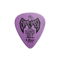 Ernie Ball Everlast Pick 12-Pack Purple - 1.0mm