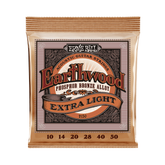 Ernie Ball Extra Light Earthwood Phosphor Bronze Acoustic Strings 10-50