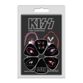 Perris KISS Licensed Guitar Picks Pack (6-Pack)