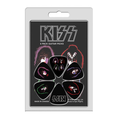 Perris KISS Licensed Guitar Picks Pack (6-Pack)
