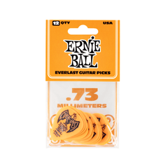 Ernie Ball Everlast Pick 12-Pack Orange - .73mm
