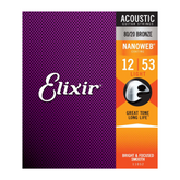 Elixir Nanoweb 80/20 Bronze Light 12-53