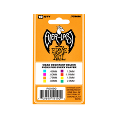 Ernie Ball Everlast Pick 12-Pack Orange - .73mm