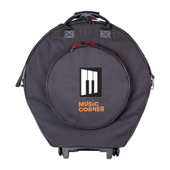 Xtreme DA584W 22" Cymbal Drum Gig Bag with Wheels and Retractable Handle.
