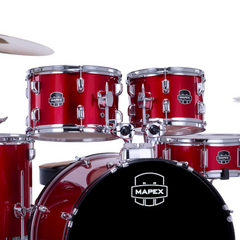 Mapex - Comet 22" w/- Hardware and Cymbals - Infra Red