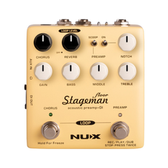 NU-X Verdugo Series Stageman Floor Acoustic Preamp & DI