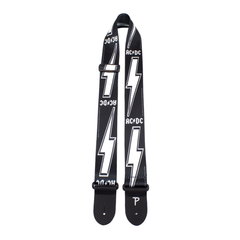 Perris 2" Poly AC/DC Lightning Bolt Strap