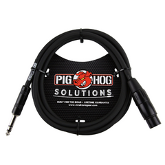 Pig Hog 6ft TRS(M)-XLR(F) Balanced Cable