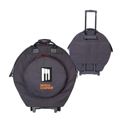 Xtreme DA584W 22" Cymbal Drum Gig Bag with Wheels and Retractable Handle.