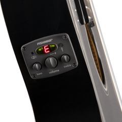 Fender CN-140SCE Nylon Thinline Black with Case