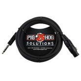 Pig Hog 20ft TRS(M)-XLR(F) Balanced Cable