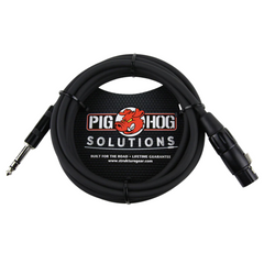 Pig Hog 20ft TRS(M)-XLR(F) Balanced Cable