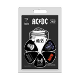 Perris AC/DC Licensed Guitar Pick Packs (6 Pack)