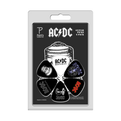 Perris AC/DC Licensed Guitar Pick Packs (6 Pack)