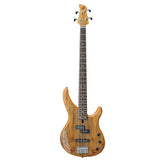 Yamaha TRBX174 Exotic Wood Bass Guitar in Natural