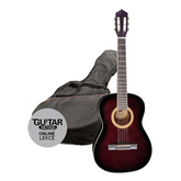 Ashton 1/4 Size Nylon Guitar Pack Transparent Purple