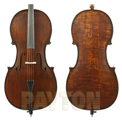 Gliga II Cello Outfit 4/4 Aged Dark Antique