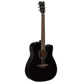 Yamaha FGX800C Electric-Acoustic Dreadnought w/Cutaway - Black