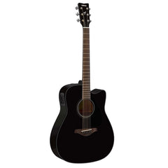 Yamaha FGX800C Electric-Acoustic Dreadnought w/Cutaway - Black