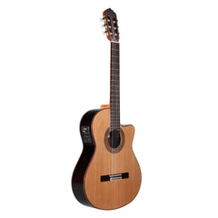 Altimira N100CE Solid Cedar Top Classical Guitar With Fishman Pickup And Cutaway