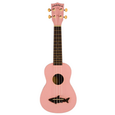 Makala Dolphin Soprano Ukulele In Pink Gloss