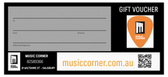 Music Corner Gift Card