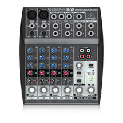 Behringer Xenyx 802 USB Analogue Mixer