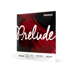 D'Addario Prelude 1/16 Violin String Set Medium Tension
