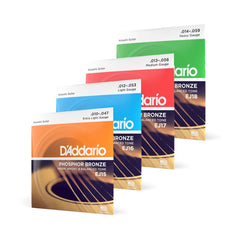 D'Addario Phosphor Bronze Acoustic Guitar String Sets