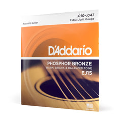 D'Addario Phosphor Bronze Acoustic Guitar String Sets