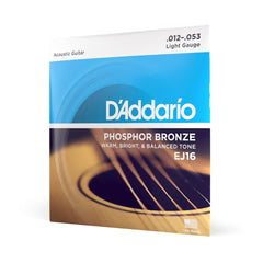 D'Addario Phosphor Bronze Acoustic Guitar String Set 10-Pack