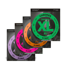 D'Addario XL Chrome Bass String Sets