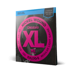 D'Addario XL Nickel Wound Bass 5-String Sets