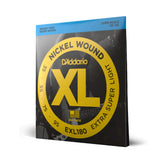 D'Addario XL Nickel Wound Bass String Sets: Extra Super Light 35-95 - Music Corner North