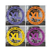 D'Addario XL Nickel Wound Electric Guitar Strings 3-Pack