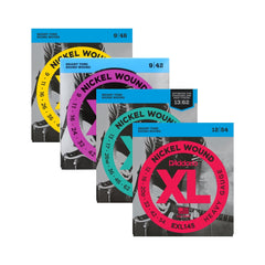 D'Addario XL Nickel Wound Electric Guitar Strings: Extra Super Light 8-38 - Music Corner North
