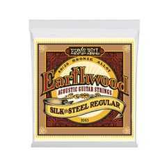 Ernie Ball Earthwood 80/20 Bronze Silk & Steel Acoustic Strings: Extra Soft 10-50 - Music Corner North