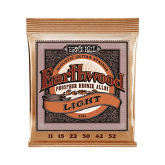 Ernie Ball Earthwood Phosphor Bronze Acoustic String Sets: Extra Light 10-50 - Music Corner North