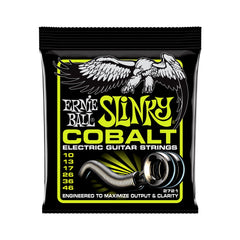 Ernie Ball Slinky Cobalt 6-String Electric Guitar String Sets: Regular Slinky 10-46 - Music Corner North