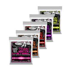 Ernie Ball Slinky M-Steel 6-String Electric String Packs