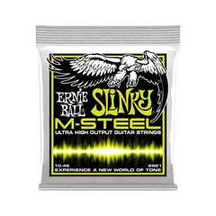 Ernie Ball Slinky M-Steel 6-String Electric String Packs